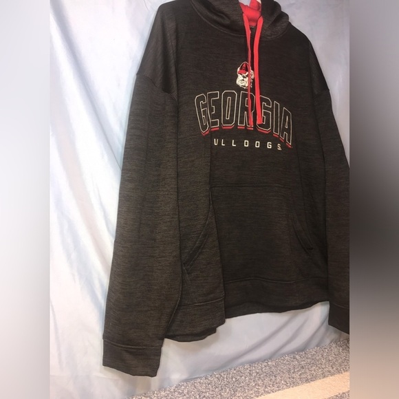 Georgia Bulldogs Russell XL Hoodie 100% Polyester - Picture 3 of 10